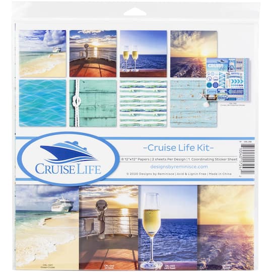 Reminisce Collection Kit 12&#x22;X12&#x22;-Cruise Life